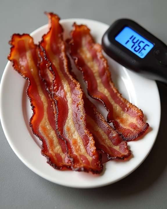 bacon cooking temperature guidelines