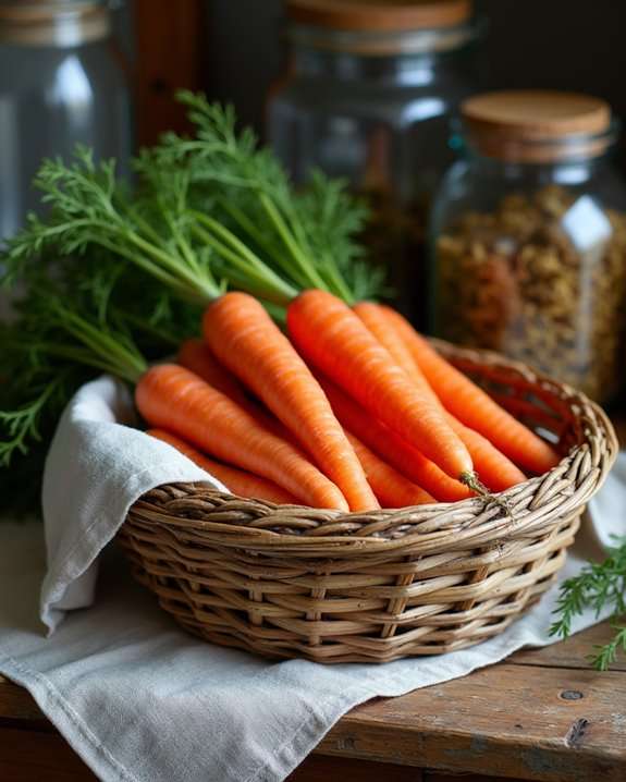 carrot storage and preservation