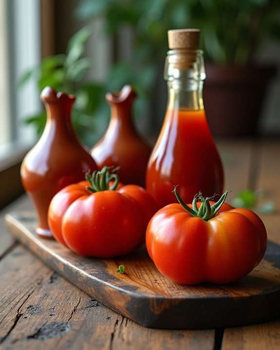 condiment transformation fish to tomato