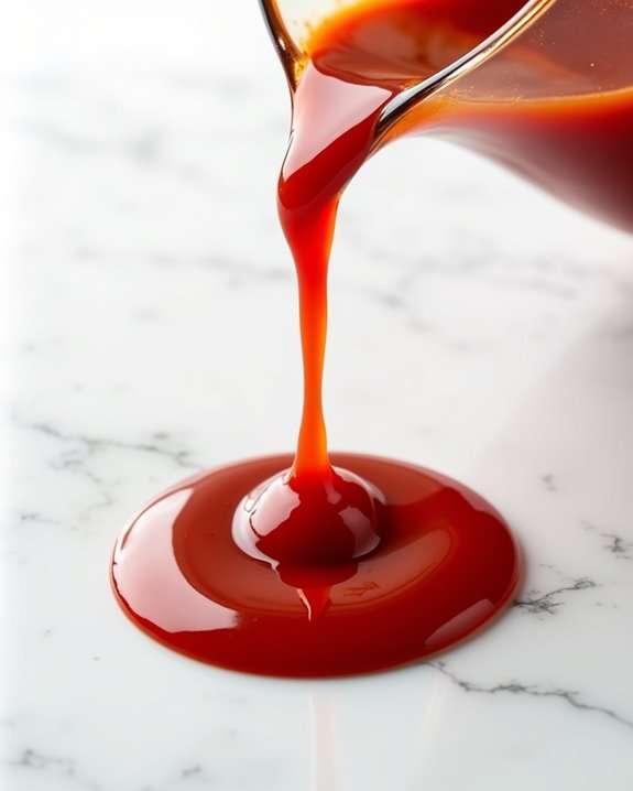 ketchup s unique textural properties