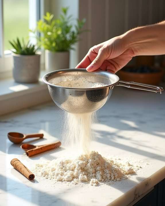 testing flour for quality