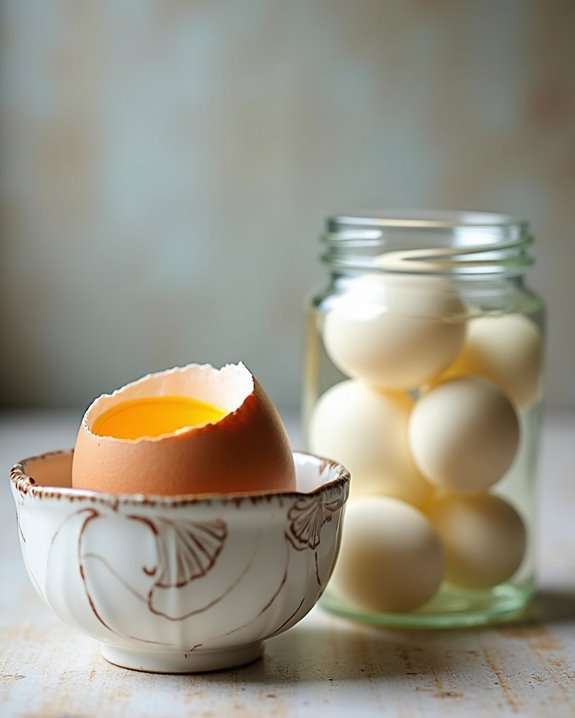 water glassed egg preservation